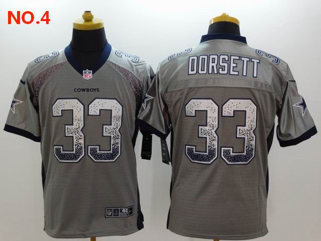 Men's Dallas Cowboys #33 Tony Dorsett Jerseys NO.4;